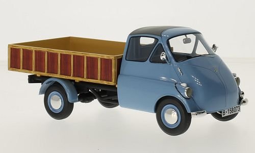 Isocarro rimorchio carico pianale, azzurro, 0
