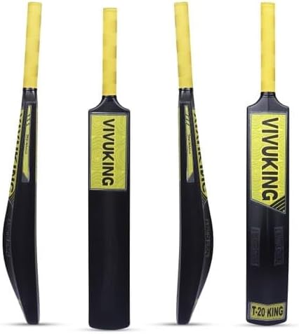 Versatile VIVUKING Cricket Plastic Bat for Ages 9 and Up – Great for Youth and Adult Players Alike