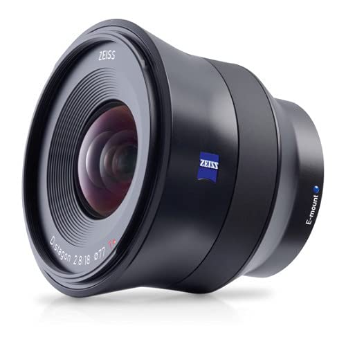 Image of Zeiss Carl Zeiss Batis 2.8 /18 Super Wide-Angle Camera Lens for Sony E-Mount Mirrorless Cameras,Black,18 mm