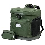 PETiCO ＜hug（ハグ）＞ 小型犬専用 快適ペット用リュック 軽量 ウエストポーチ付属 色：カーキ 3002-KH