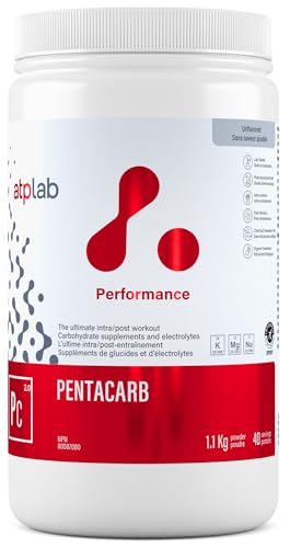 Image of ATP LAB Pentacarb 1.1kg Powder 40-Servings - Unflavoured, Carbohydrate and Electrolyte, Energy and Endurance, Ideal for Post-Workout Recovery, Easy Mixing Formula for Active Lifestyles