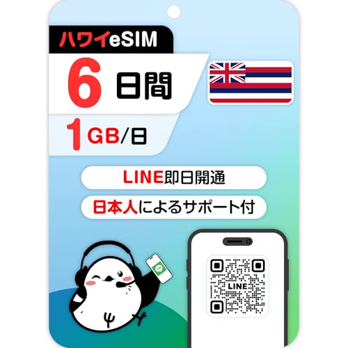 �y�n���C eSIM�z6���� 1GB/�����b�f�[�^�ʐM��p (���{�l�ɂ��LINE�T�|�[�g)�bVerizon/T-Mobile �bLINE�ő������s�b�L������90�� �n���C���s�E�o������ (�n���CeSIM)�beSIM-san(���[���ނ���)