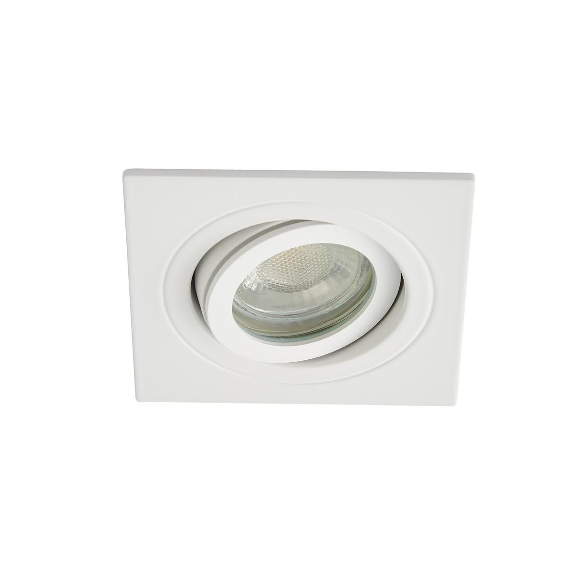 Spa Matt White -35724 Cali Tilt Downlight, Ip65, Square