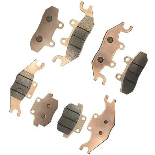Plaquettes de frein quad O 800 1000 pour randonnée boueuse et pistes techniques