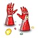 Bulex LED Light Up Infinity Gauntlet Iron Man Gloves with Removable Magnet Infinity Stones Batteries (Kids - with 6 detachable little gem)