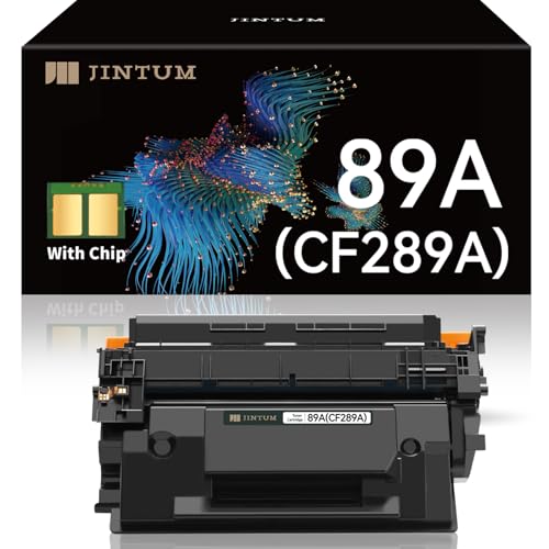 JINTUM 89A Compatible Toner Cartridge Replacement for HP 89A 89X 89Y CF289A CF289X CF289Y Black Toner for Enterprise M507 M507n M507dn M507x MFP M528dn M528f M528c M528z M528 Printer (1 Pack)