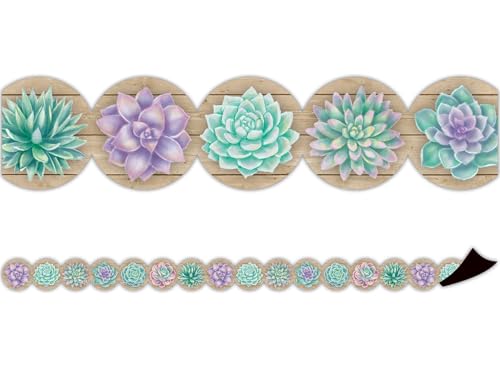 Teacher Created Resources Rustic Bloom Magnetic Border (TCR77559)