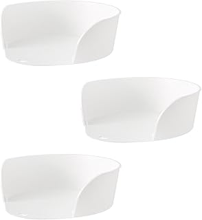 Gazechimp 3 Pieces Food Prep Bowls Food Preparation Tray Party Home Use Restaurant Food Plate Convenient Chopping Board Side Dish Plate