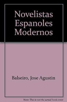 Hardcover Novelistas Espanoles Modernos Book