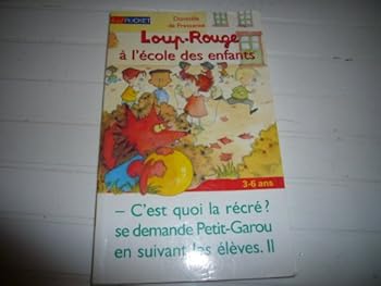 Paperback Loup rouge à l'école des enfants [French] Book