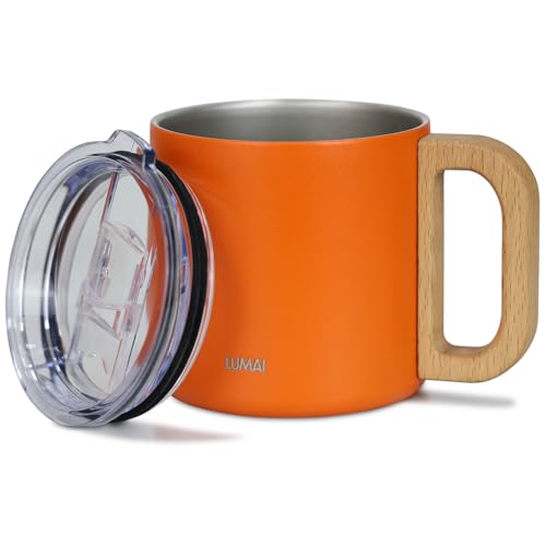 LUMAI Caneca Térmica Vietnã 350ml Aço Inoxidável, Parede Dupla Is...