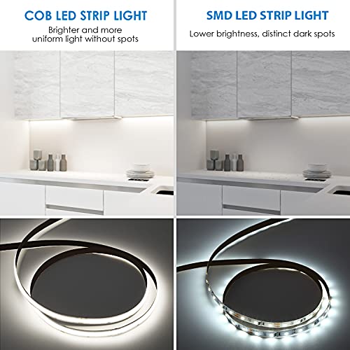 Tira LED COB PAUTIX 5m Blanco 6500K con Control Remoto miniatura 3