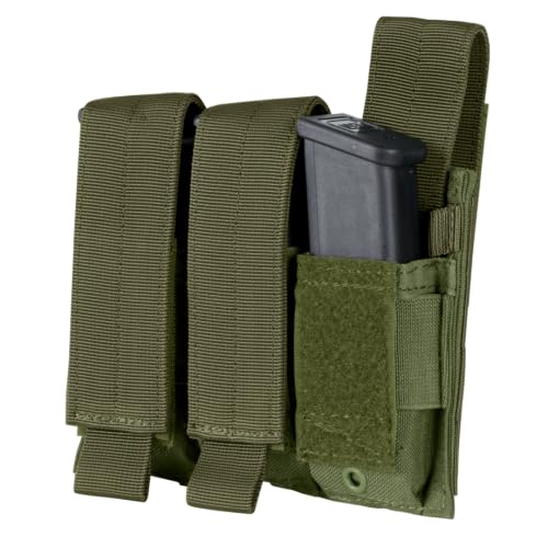 Condor MA52-001 Triple Pistol Mag Pouch (Olive Drab)