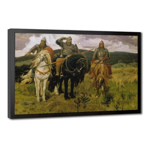 Toile Viktor Vasnetsov Warriors pour combler le vide mural de votre salon
