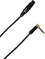 Vista 2 de Audio 2000s 2 Pack 3 pies XLR hembra a 1/4 pulgadas TRS ángulo recto E20103-2Pack