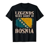 Retro Design Bosnische Flagge Bosnien Geschenke