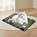 Baoblaze Soft Pet Sleeping Mat Dog Crate Mattress All Seasons Pet Beds Pad Cushion Washable Dog Bed Mat for Puppy Small Pets, Deep Green XXXL