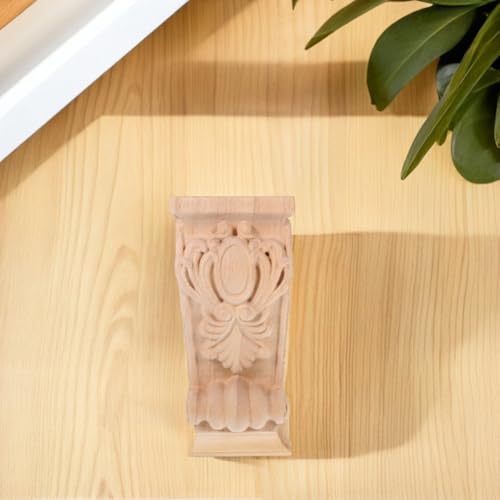 Ménsulas de madera ornamentales para disimular juntas y esquinas de muebles 5