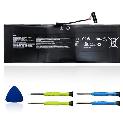 OUWEE BTY-M47 Laptop Battery Compatible with MSI GS40 GS40 6QE 6QE-006XCN GS43 GS43VR 6RE 6RE-045CN Series Notebook 7.6V 61.25Wh 8060mAh(12-Pin Connector)