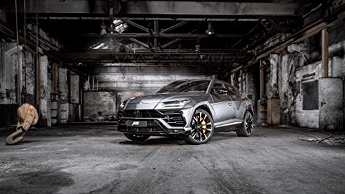 Iconic Arts Laminated 42x24 Poster: ABT Lamborghini Urus 2019 HDadv1