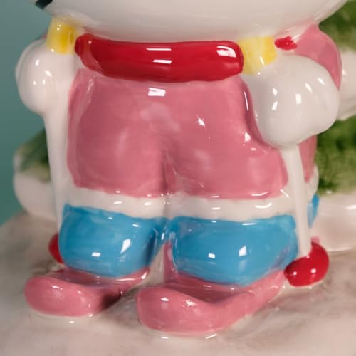 Tarro de galletas de Navidad Hello Kitty Blue Sky Clayworks de cerámica para cocina 7