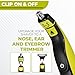 SnipCo Nose, Ear & Eyebrow Trimmer Replacement Attachment - 1 Pack - Compatible With All One Blade Models - Made With Long Lasting Washable Dual Edged Blades - Gifts For Men