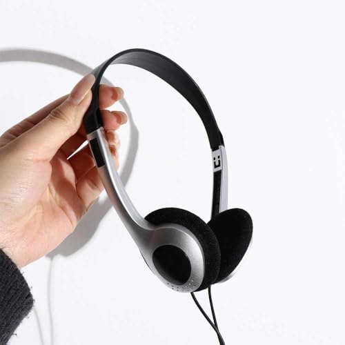 Image of Retro Over-Ear Headphone,Lightweight Earphones Headphone,Cassette Headphones Wired Over The Ear Headphones 80s 90s Y2k Classic Headphones
