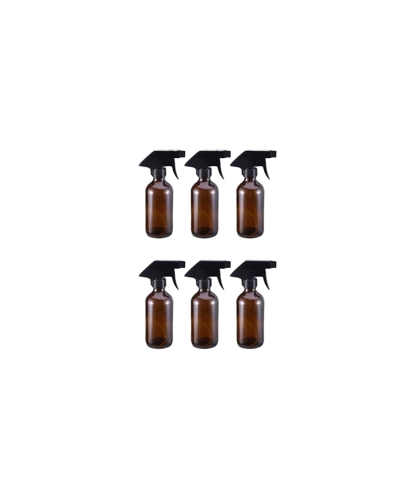 dfEDRd perfume spray bottle, 6Pcs 250ML Empty Amber Glass Spray Bottles Refillable Bottle