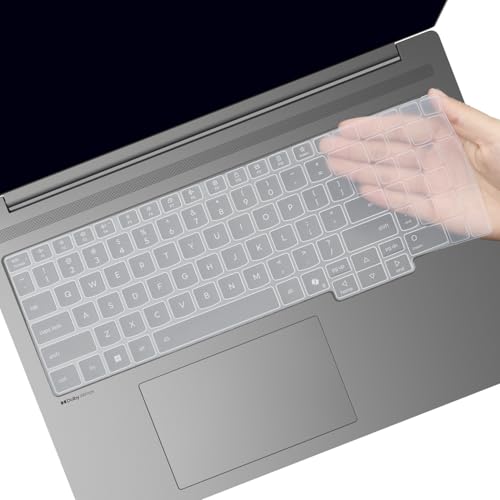 Image of Keyboard Cover for 2025 2024 Lenovo ThinkBook 16 G6 G7 G8 & ThinkBook 16p G4 G5 G6 16 Inch Laptop Keyboard Cover Skin Protector (NOT FIT ThinkBook 16 G4)-Clear