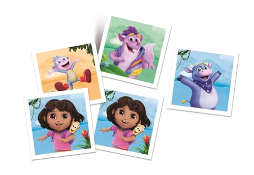 Memo Pocket Dora The Explorer 2025 juego de memoria miniatura 2