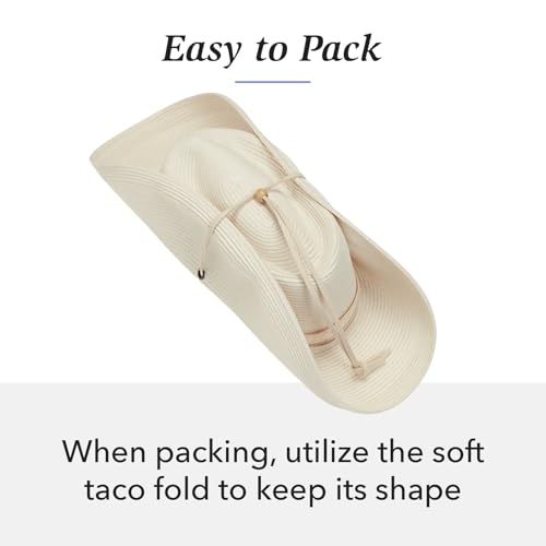 Wallaroo Hat Company Women’s Stevie Sun Hat – UPF 50+ UV Protection, Wide Brim, Medium Size, Packable & Adjustable Sun Hat - Image 6