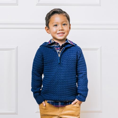 Image of Hope & Henry Boys' Hooded Pullover Sweater