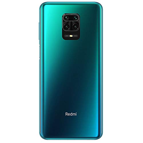 Xiaomi Redmi Note 9S (64Gb,4Gb) 6.67", 48Mp Camera, 18W Fast Charge, 5020Mah Battery, Dual Sim Gsm Unlocked 4G Lte (T-Mobile, At&T, Metro, Cricket) International Model (Aurora Blue, Sd + Case Bundle) #TOP1