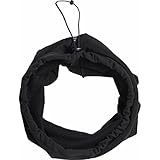 Tejido suave y cálido Adidas NCKWRM C.R. 285 Sports Scarf, Unisex-Adult, Black/Black/Reflective Silver, L