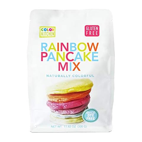 ColorKitchen Gluten-Free Rainbow Pancake Mix-Naturally Colorful, Made with Natural, Organic, Plant-Based Ingredients Cover