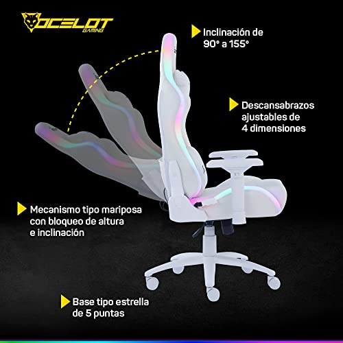 Review de Silla gaming owlotech tabla con los diez mejores. 3 Imagen adicional
