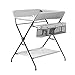 Fasciatoi Pieghevole per Bambini Organizer per Pannolini Portatile Lettino Pieghevole Pieghevole Multifunzione unità Cambiante (Color : Gray, Size : B)