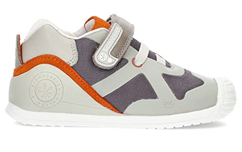 Baskets bébé garçon Biomécanique anthracite taille 18 chaussure marche 211131B