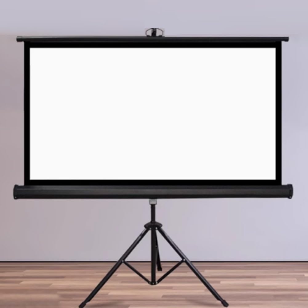 Pantalla de proyección para presentaciones de negocios y eventos corporativos portátiles