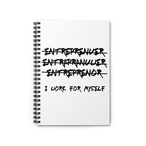 Spiral Notebook Hilarious Entrepreneurs Comical Sayings Businessman Fan Humorous Businesswoman