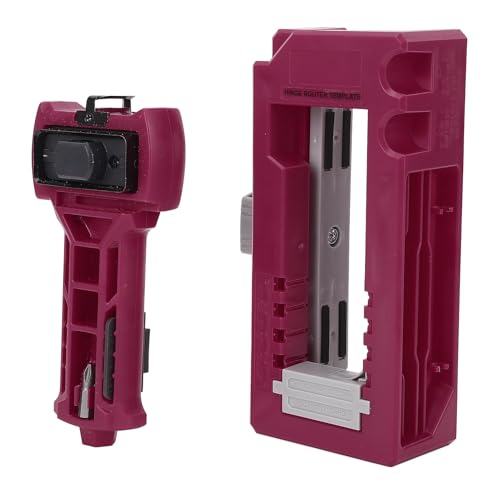 Gabarit de charnière de porte réglable pour défonceuse et installation précise - 4