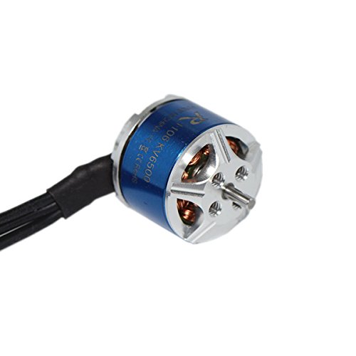VIDOO R1106 5500KV 6500KV 8000KV silnik bezszczotkowy niebieski do 2030 3020 śmigło RC FPV Racing Drone-6500KV