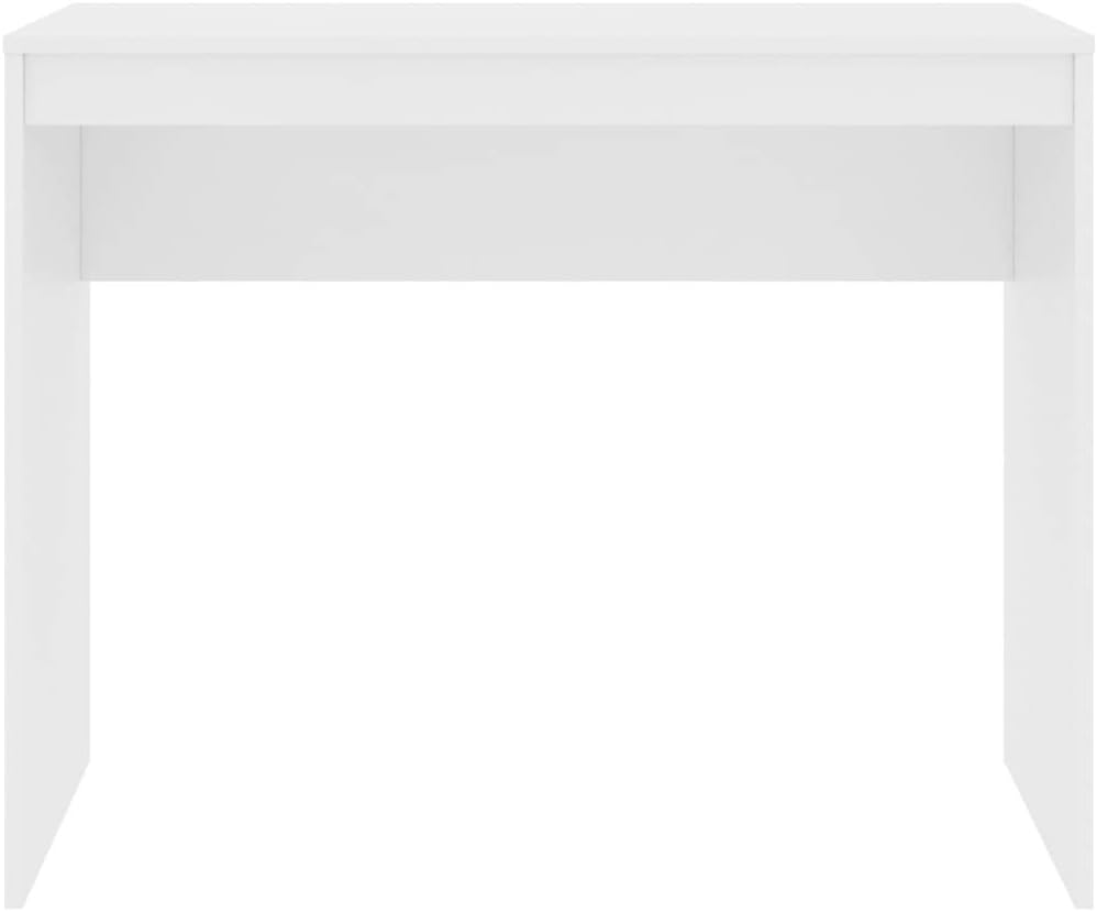 Desk White 35.4x15.7x28.3 Chipboard