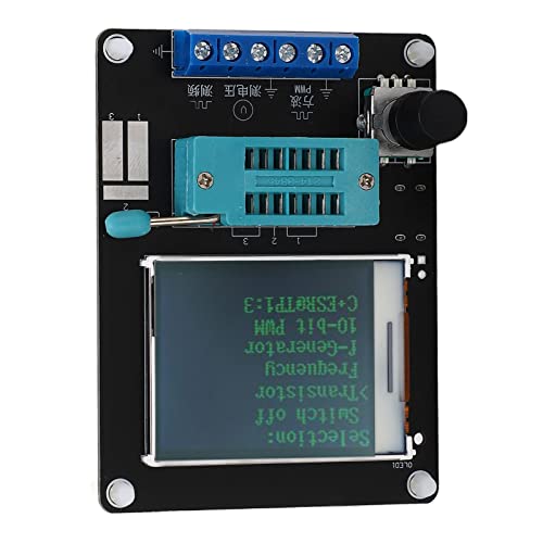 Dc5V Transistor Tester 1.77In Tft Color Screen Capacitance Inductance Esr Volt Frequency Meter Diode Tester For Diode Triode Capacitor Resistor Transistor (Russian Simplified Version) #TOP3