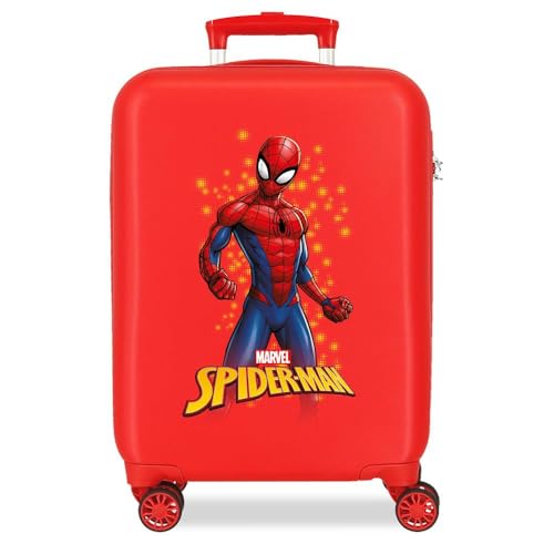 Joumma Marvel Spiderman Geo Maleta de Cabina Blanco 33x50x20 cms Rígido 2 kgs Cierre de combinación Lateral ABS 2 kgs 33L Equipaje de Mano