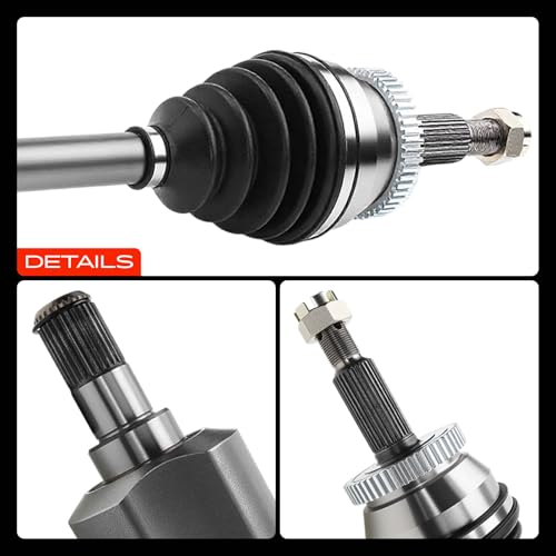 A-Premium CV Axle Shaft Assembly Compatible with Hyundai Santa Fe 2007 2008 2009, V6 2.7L, Automatic Trans., Front Left Driver Side by A-Premium - Image 9
