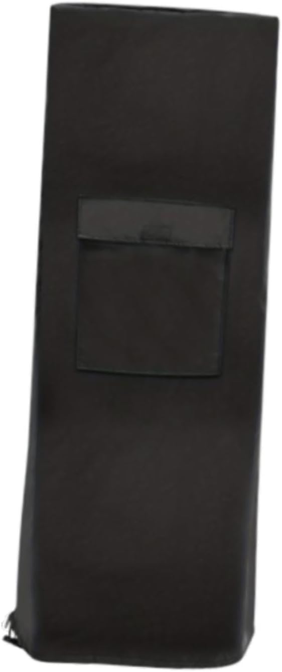 Patio Heater Cover Heater Adjustable Drawstring Black with Pocket Furniture Protector Dustproof Cover for Outside Yard