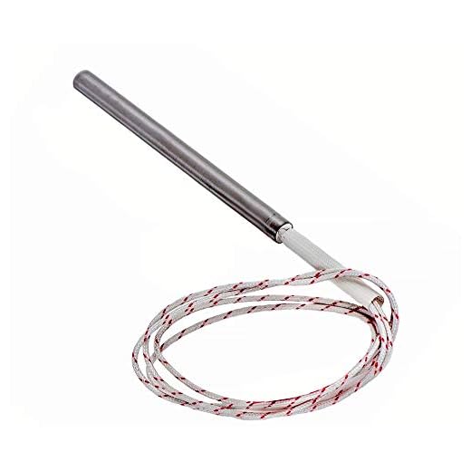 DOJA Industrial | Resistencia Estufa Pellet | Diametro Bujia: 9,5mm | Longitud: 160mm | 280w | Resistencia Calentador Calderas de Pellets | Resistencias Calefactoras 220v | Estufas de Pellets