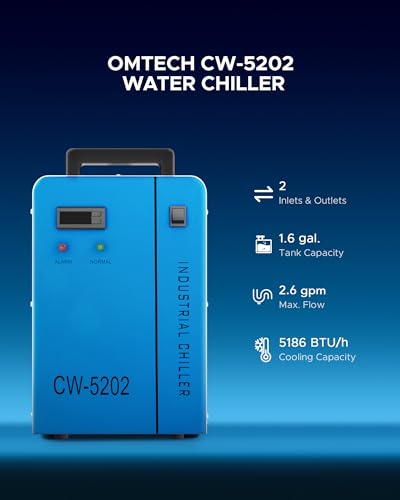 OMTech 100W laser engraving