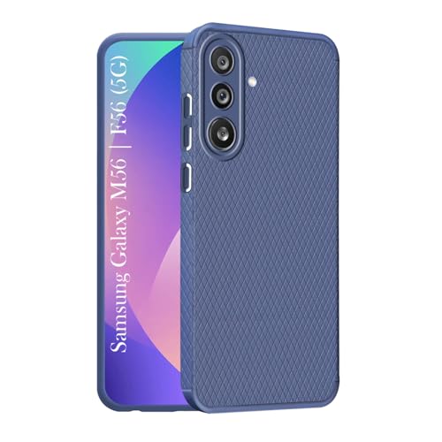 Image of Jkobi Back Cover Case for Samsung Galaxy M56 | Samsung Galaxy F56 (Liquid Silicone | Side Grip | Camera Protection)